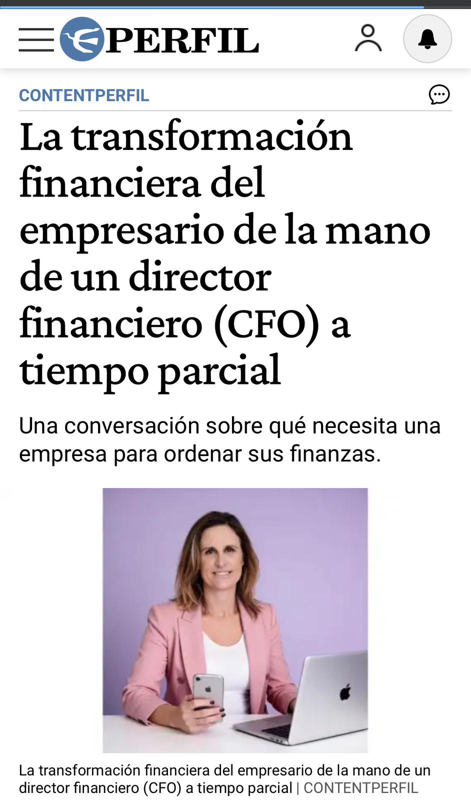 La transformación financiera del empresario de la mano de un director financiero (CFO) a tiempo parcial